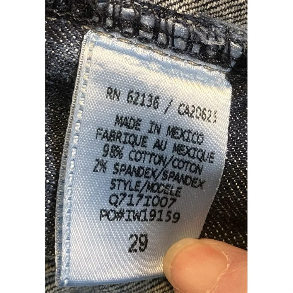 Vintage Guess Riviera‎ Flare Women's size 29 Dark Wash Blue Denim jeans Y2K